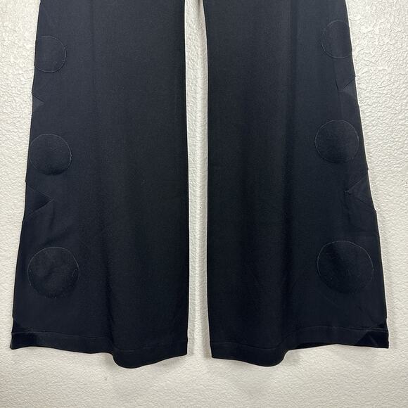 Vintage Y2K Moschino Cheap Chic Black Pants Size 40/10 Italy AEFFE Designer - Picture 5 of 13